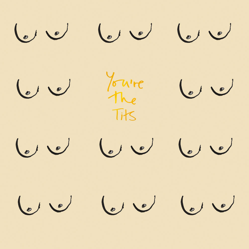 'You're the Tits' Greetings Card