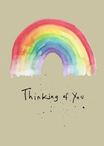 'Thinking of You-Rainbow' A4 card, FP775