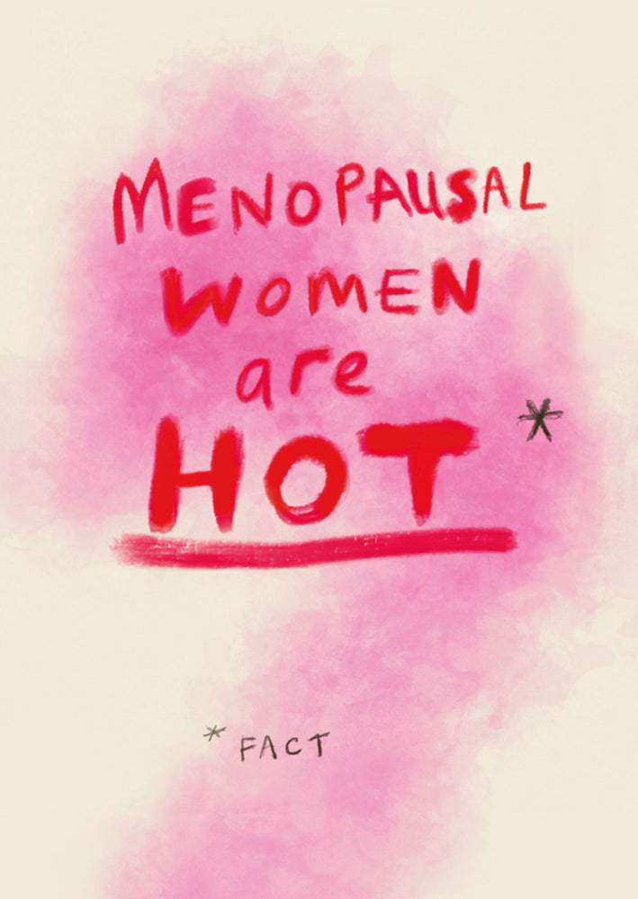 Menopausal Women postcard, FP791