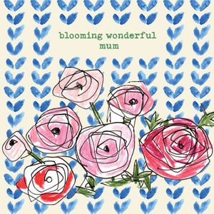 
                
                    Load image into Gallery viewer, &amp;#39; Blooming Wonderful Mum &amp;#39; Greetings Card
                
            