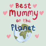 ' Best Mummy ' Greetings Card