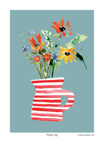 ' Flower Jug ' Art Print