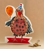 'Birdie' Cut it Out Greetings Card