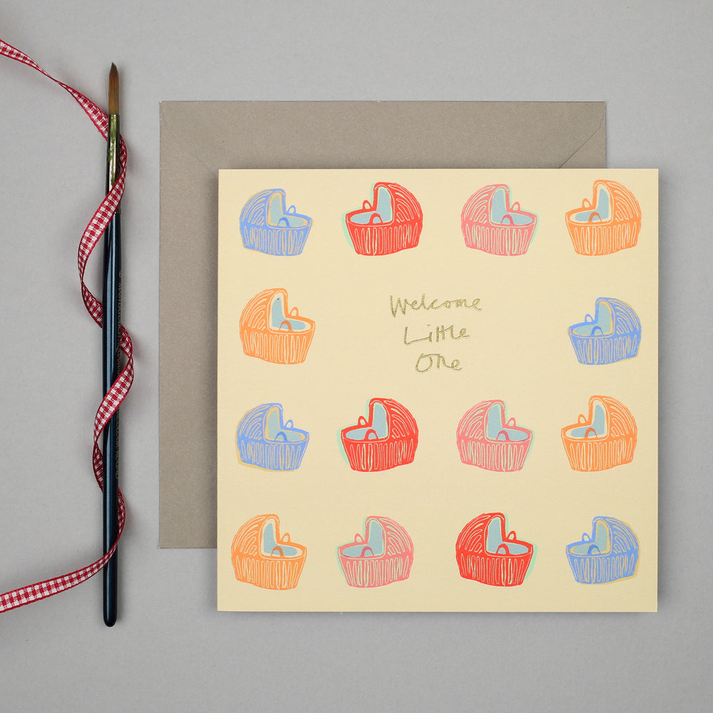 'Welcome Little One' Greetings Card