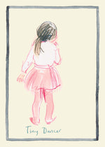 'Tiny Dancer' Greetings Card by Esther Kent, for  Poet and Painter.