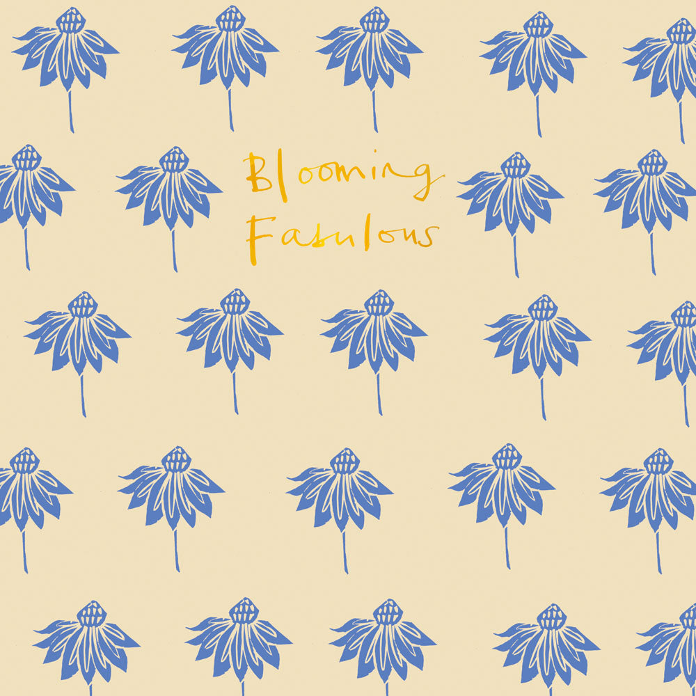 'Blooming Fabulous' Greetings Card