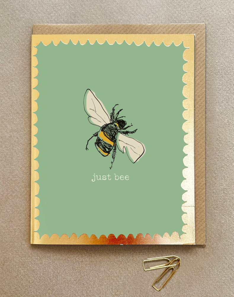 'Just Bee' Greetings Card