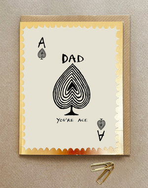 'You're Ace Dad' Greetings Card