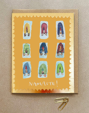 'Namaste' Greetings Card