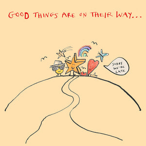 'Good Things' Greetings Card