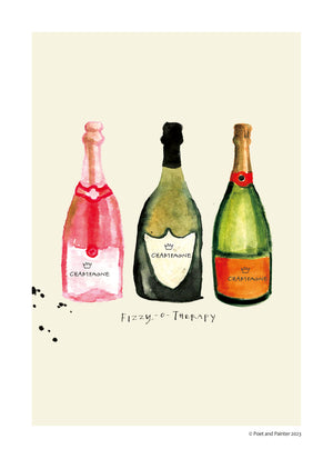 'Fizzy O Therapy' Art Print