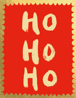 'Ho ho ho' Greetings Card