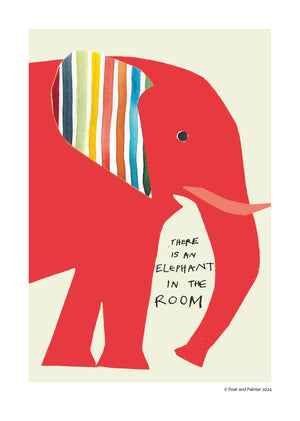 'Elephant In The Room' Art Print