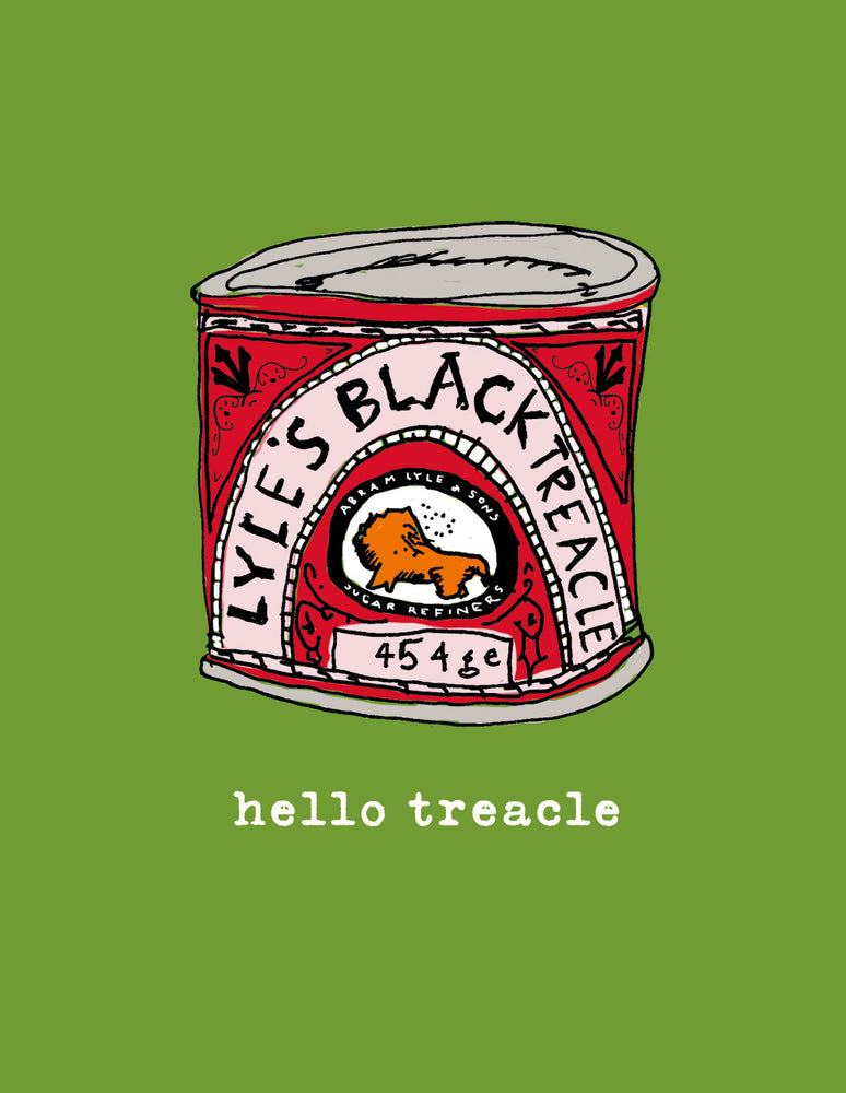 ' Treacle ' Mini Greetings Card