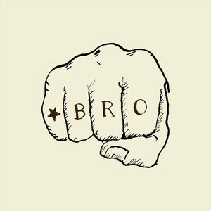 ' Bro-Fist Bump ' Greetings Card