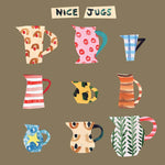 'Nice Jugs' Greetings Card