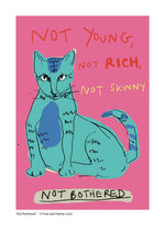 'Not Bothered' Original Art Print