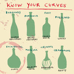 'Know Your Curves' Greetings Card