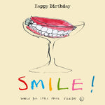 'Birthday Teeth' Greetings Card