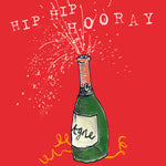 'Hip Hip Hooray' Greetings Card