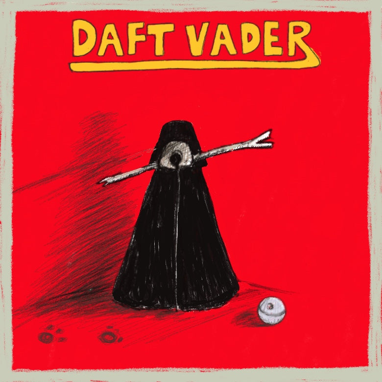 'Daft Vader' Greetings Card