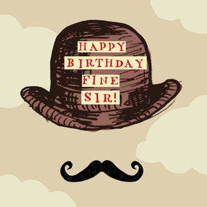 'Happy Birthday Sir' Greetings Card
