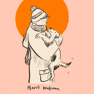 'Hero's Welcome' Greetings Card by Poet and Painter.