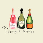 FP3067 'Fizzy O Therapy Bottles' ' Greetings Card