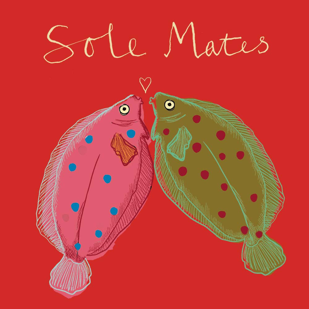 'Sole Mates' Greetings Card