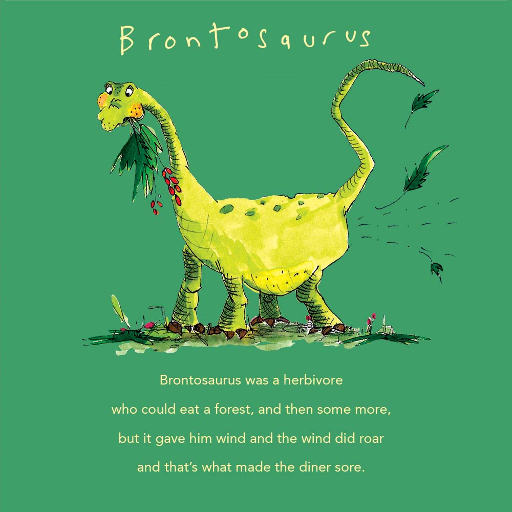 'Brontosaurus 22' Greetings Card
