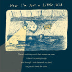 'Little Kid' Greetings Card