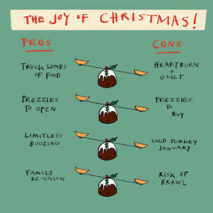 'The Joy of Christmas' Greetings Card