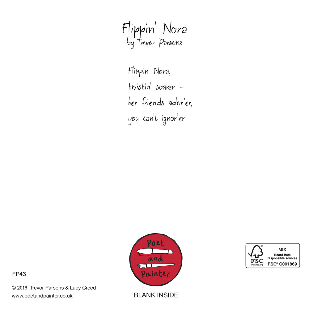 Flippin&rsquo; Nora FP43Poet &amp; PainterCards