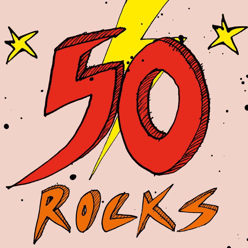 50 Rocks! FP703Poet &amp; PainterCards