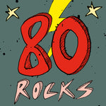 '80 Rocks' 80th Birthday Card