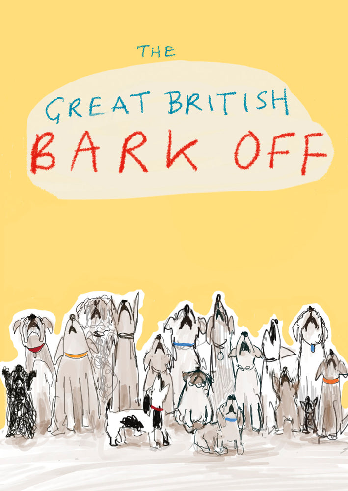 Great British Bark Off postcard, FP785