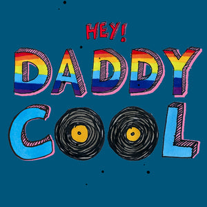 'Daddy Cool Records' Greeting Cards