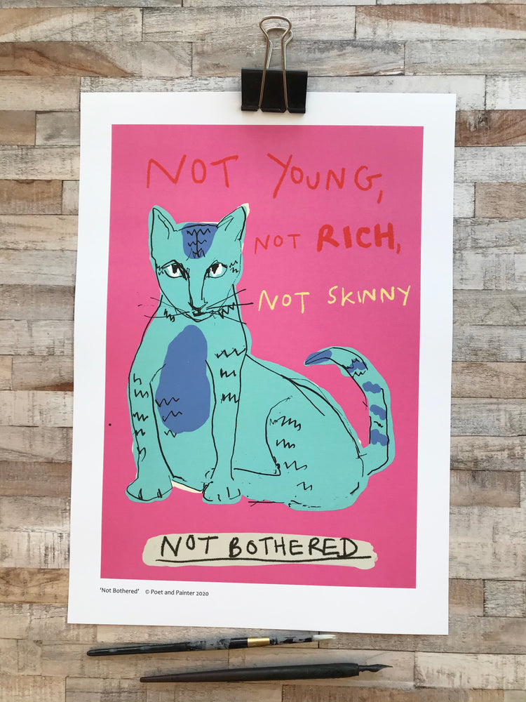 
                
                    Load image into Gallery viewer, &amp;#39;Not Bothered&amp;#39; Original Art Print
                
            