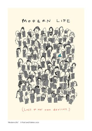 'Modern Life' Original Art Print