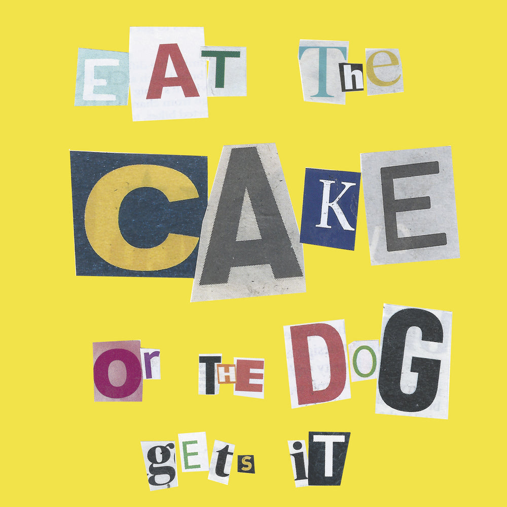 Eat the Cake Ransom Card  FP636Poet &amp; PainterCards